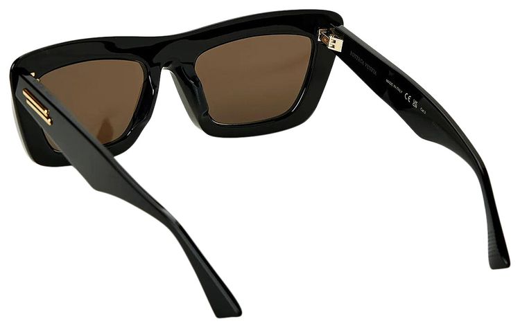 Bottega Veneta Cat Eye Sunglasses BlackBrown