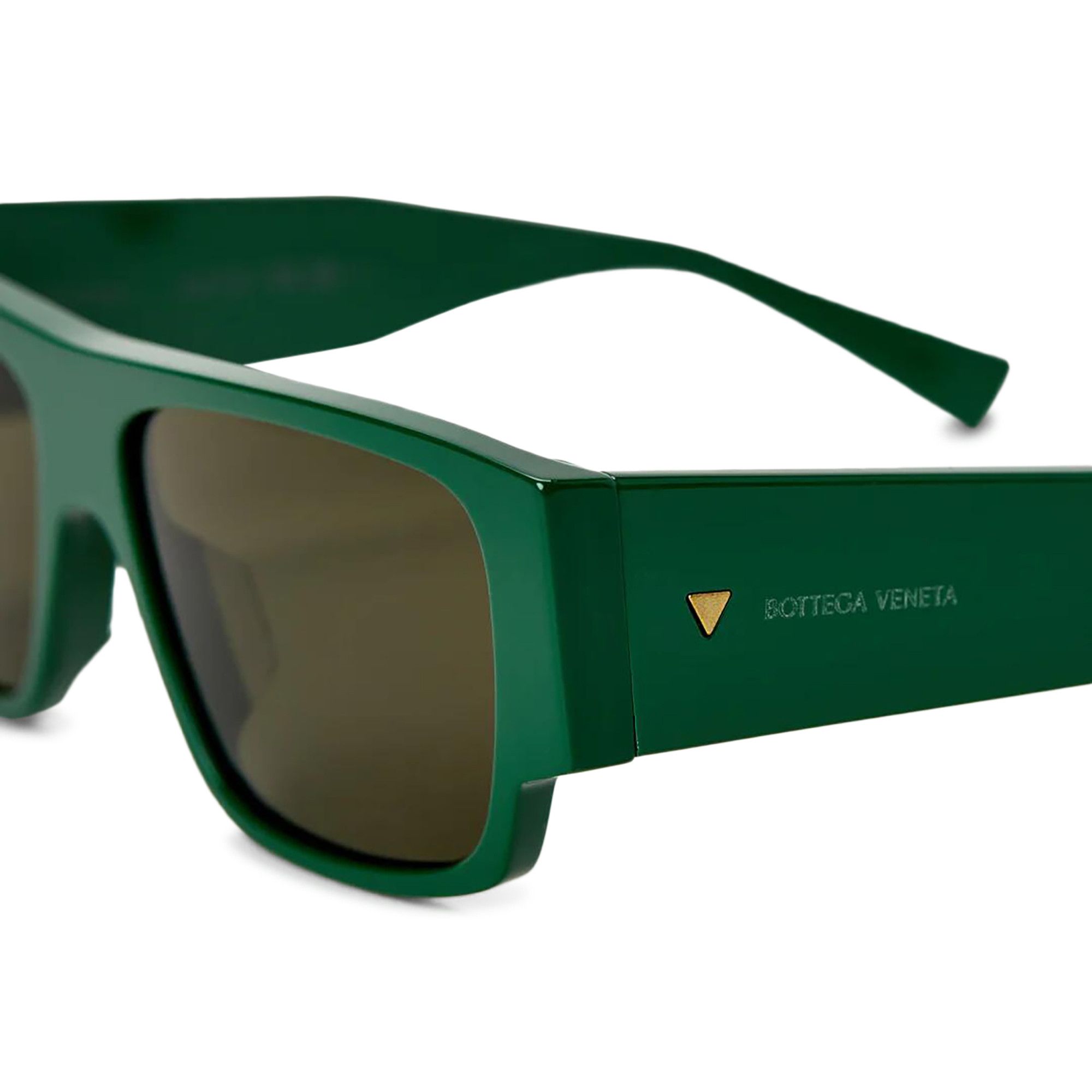 Buy Bottega Veneta Square Sunglasses 'Green/Green' - 779514 V2Q30