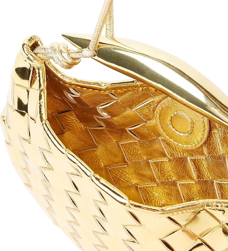 Bottega Veneta Mini Sardine Bag GoldBrass