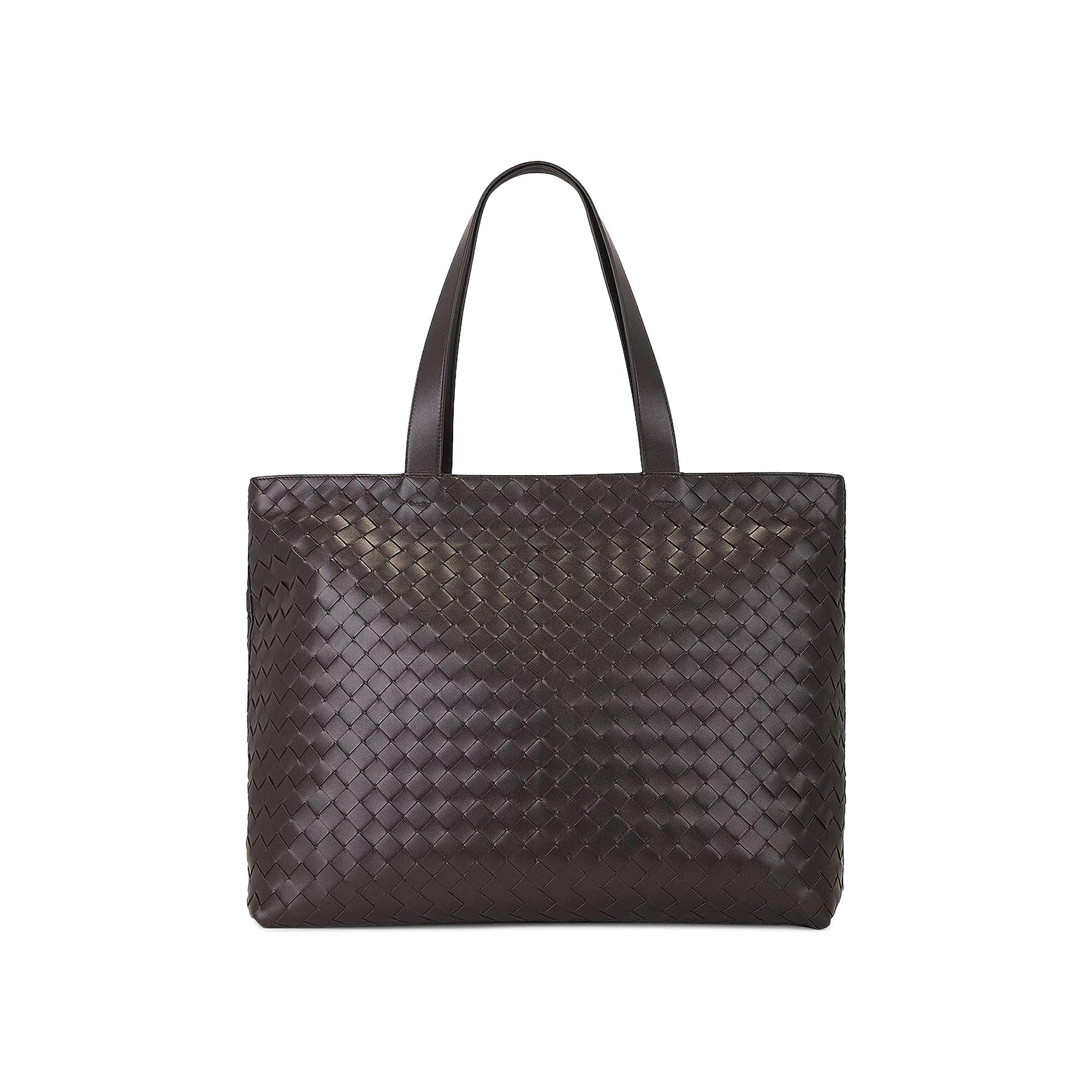 Buy Bottega Veneta Large Intrecciato Zipped Tote Bag 'Fondant