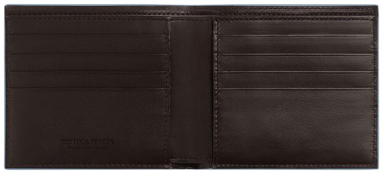 Bottega Veneta Intrecciato Bi Fold Wallet FontantIce