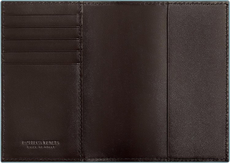 Bottega Veneta Painted Edge Passport Case FontantIce