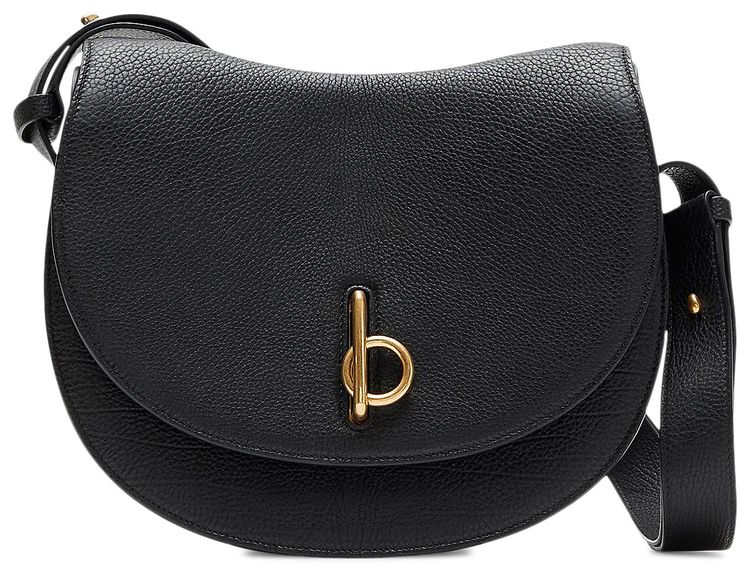 Burberry Medium Rocking Horse Crossbody Bag Black