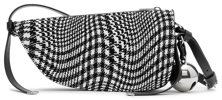 Burberry Shield Mini Shoulder Bag BlackWhite