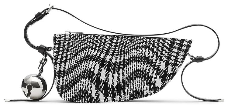 Burberry Shield Mini Shoulder Bag BlackWhite