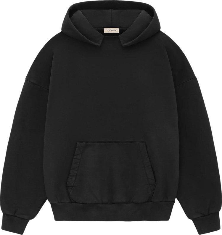 Fear of God Undersized Hoodie Black