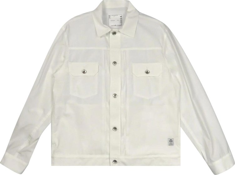 Sacai Thomas Mason Blouson Off White