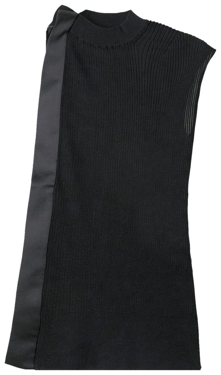 Sacai Knit Pullover Black