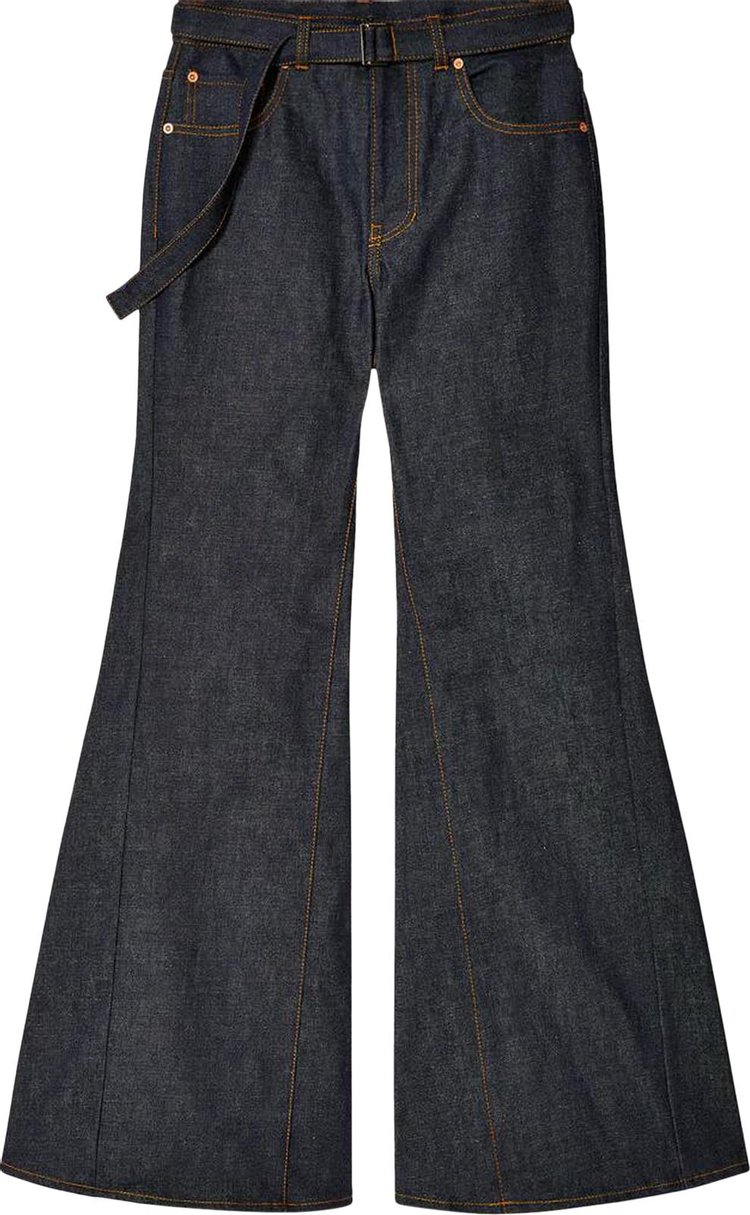 Sacai Denim Pants Indigo