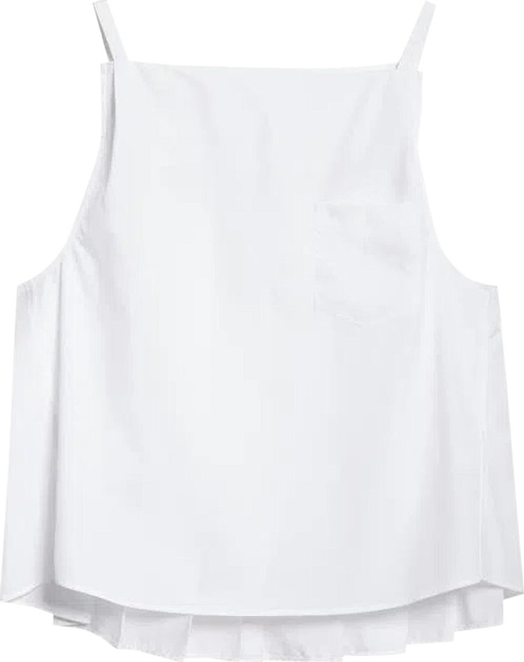 Sacai Camisole Shirt Off White