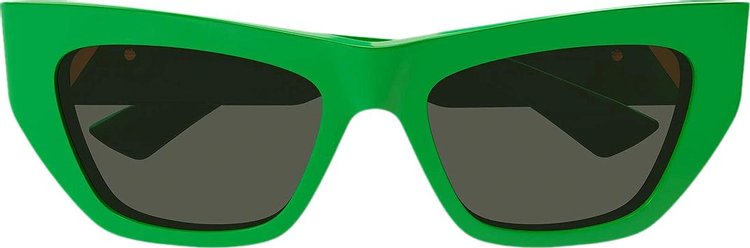 Bottega Veneta Cat Eye Sunglasses Green