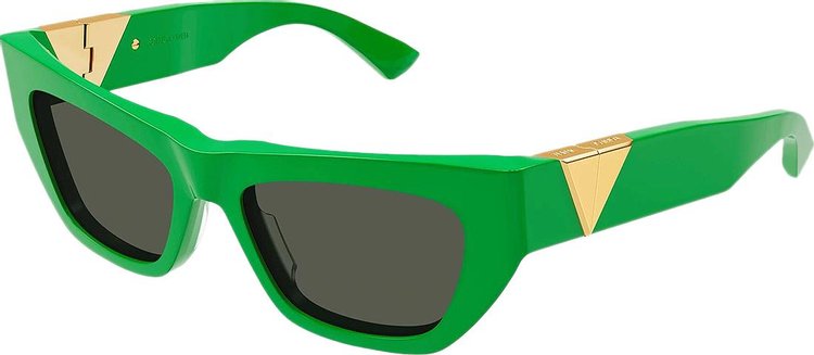 Bottega Veneta Cat Eye Sunglasses Green