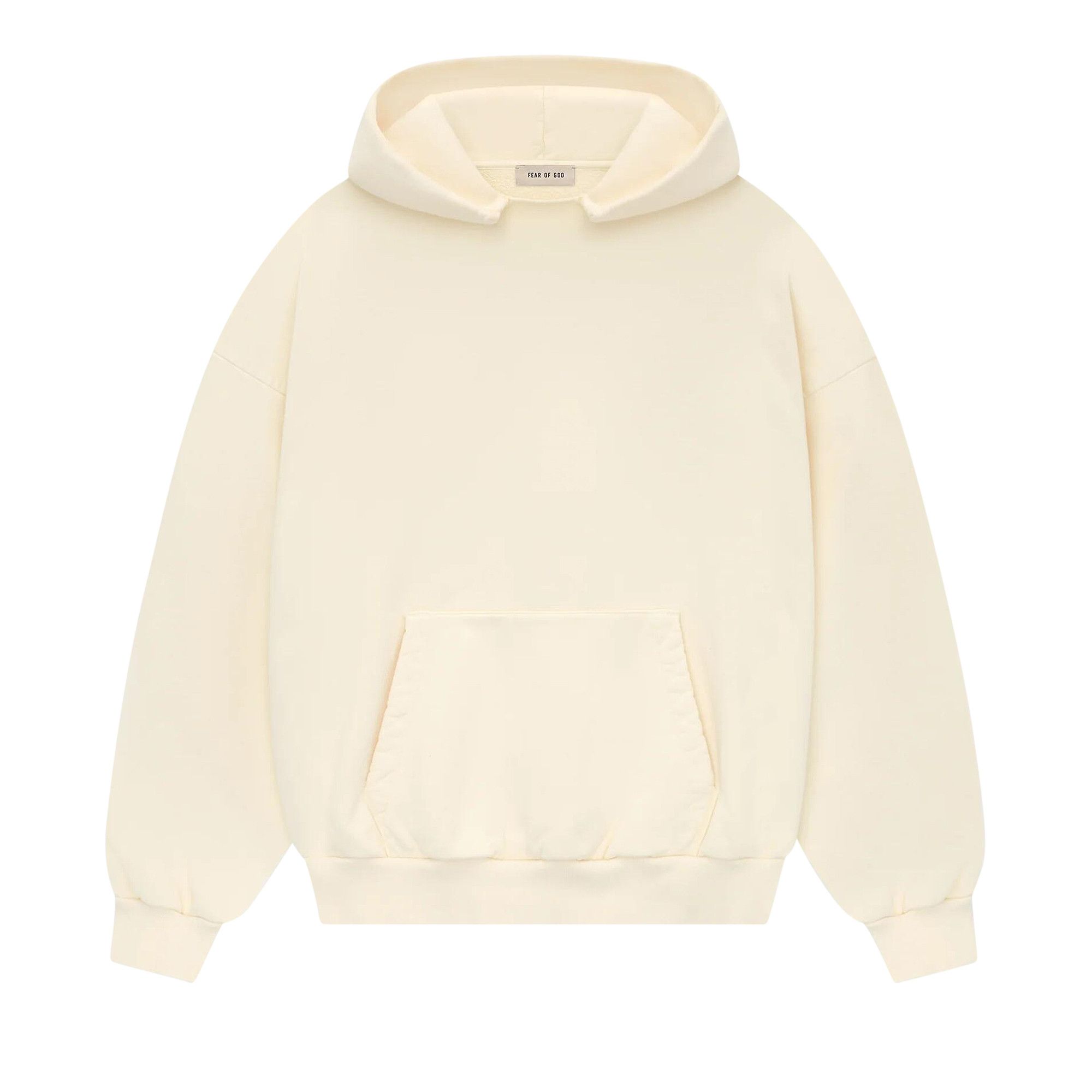 FEAR OF GOD ロコフレトフティ FG850060FLC 107CREAM Buy Fear of God Undersized Hoodie 'Cream' - FG850 060FLC 107