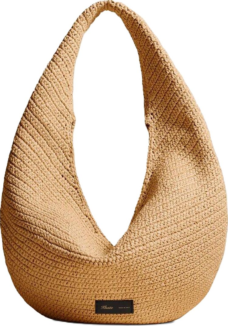 Khaite Olivia Hobo Bag Natural