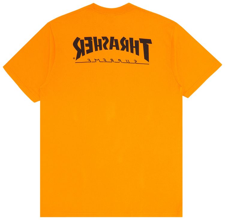 Supreme x Thrasher Game Tee Orange