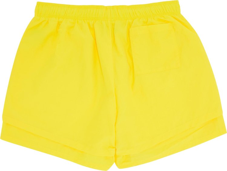 Sp5der OG Web Double Layer Short Yellow