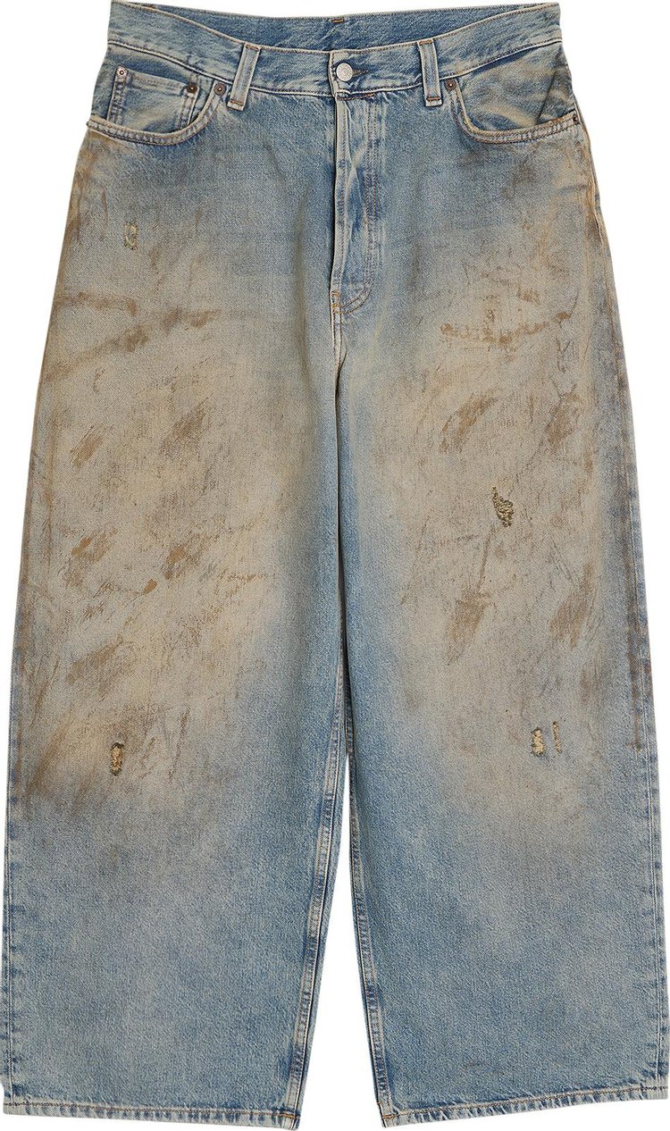 Acne Studios 2023M Baggy Fit Jeans Mid Blue