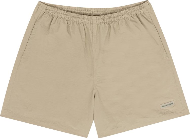 Museum of Peace  Quiet Nylon Shorts Taupe