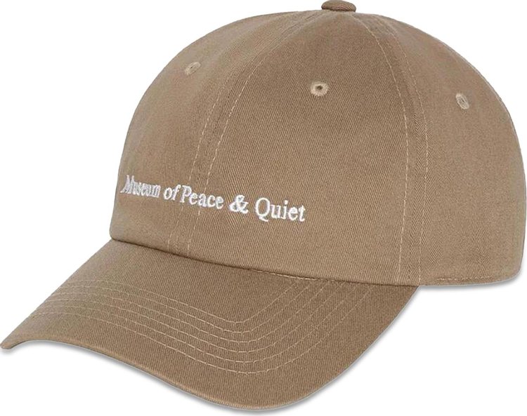 Museum of Peace  Quiet Dad Hat Taupe