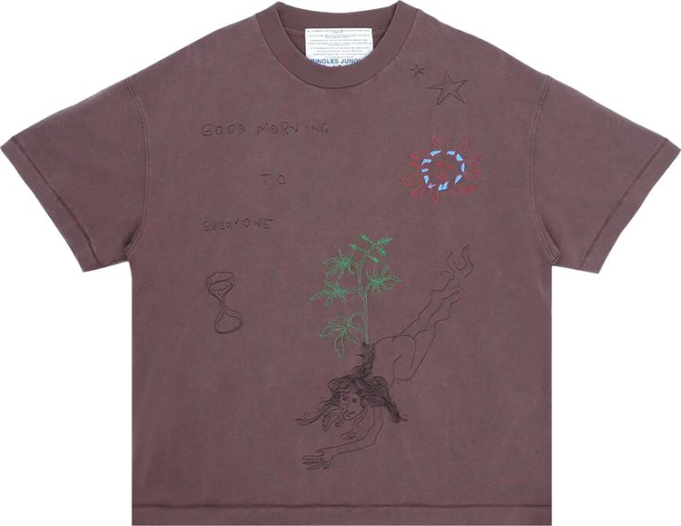 Jungles Good Morning Tee Brown