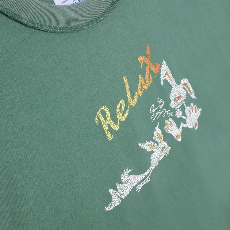 Jungles Relax Tee Washed Green