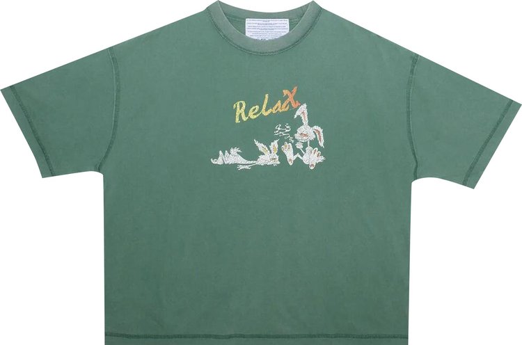 Jungles Relax Tee Washed Green