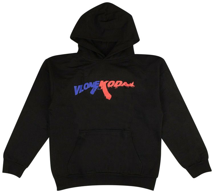 Vlone x Kodak Black 47 Hoodie Black
