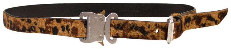 1017 ALYX 9SM Medium Rollercoaster Belt Leopard