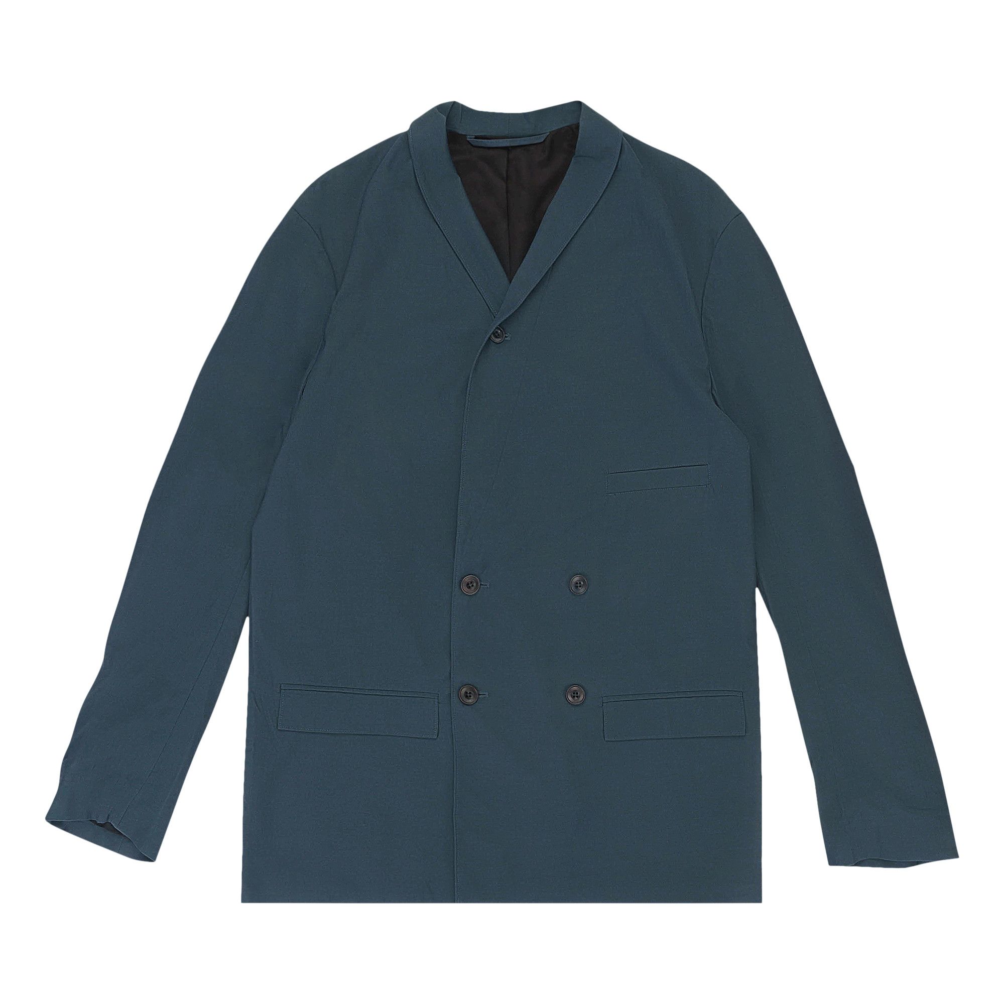 Buy Lemaire Double Breasted Jacket 'Grey' - X201 JA133 LF441
