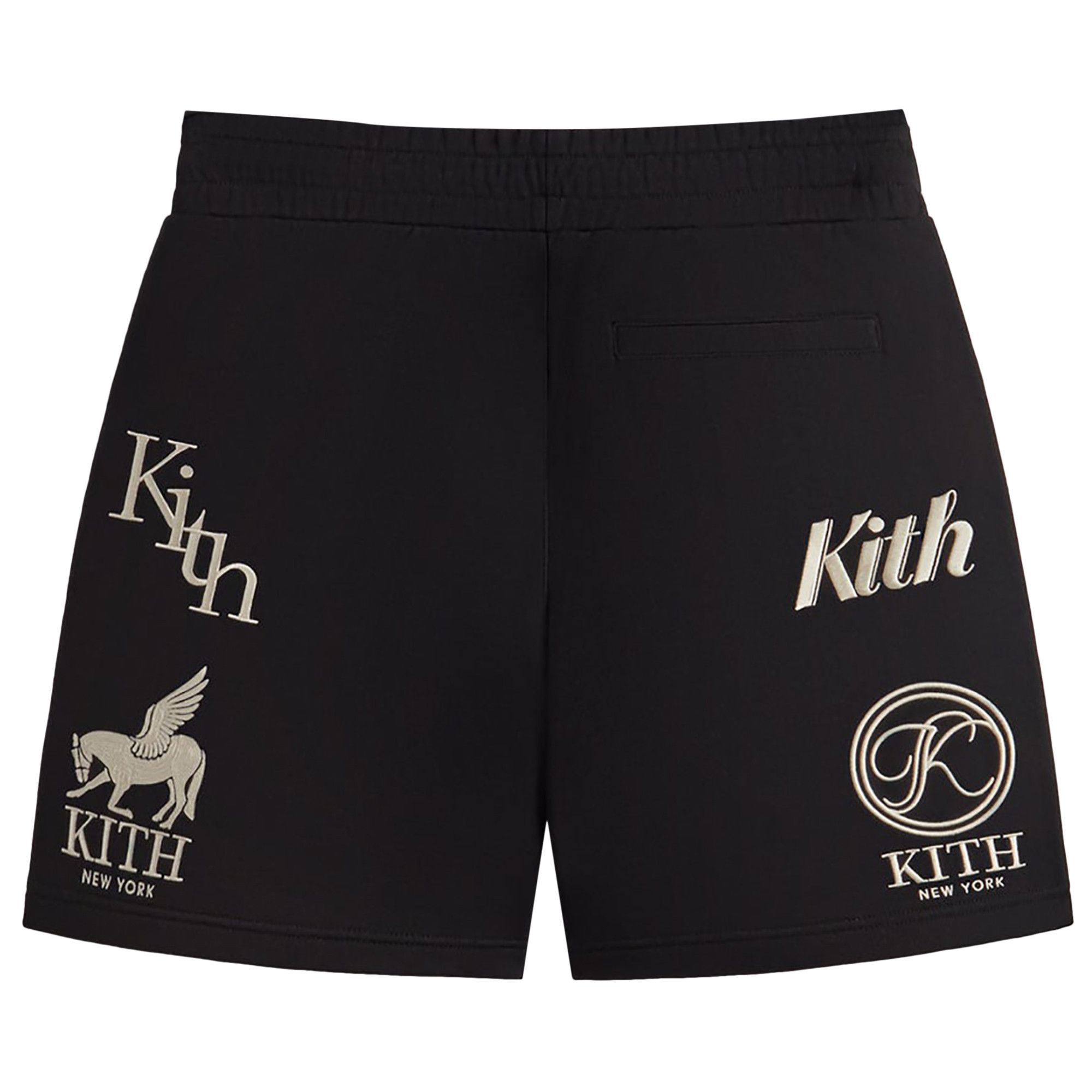 Buy Kith Fleece Curtis Short 'Black' - KHM060550 001 | GOAT