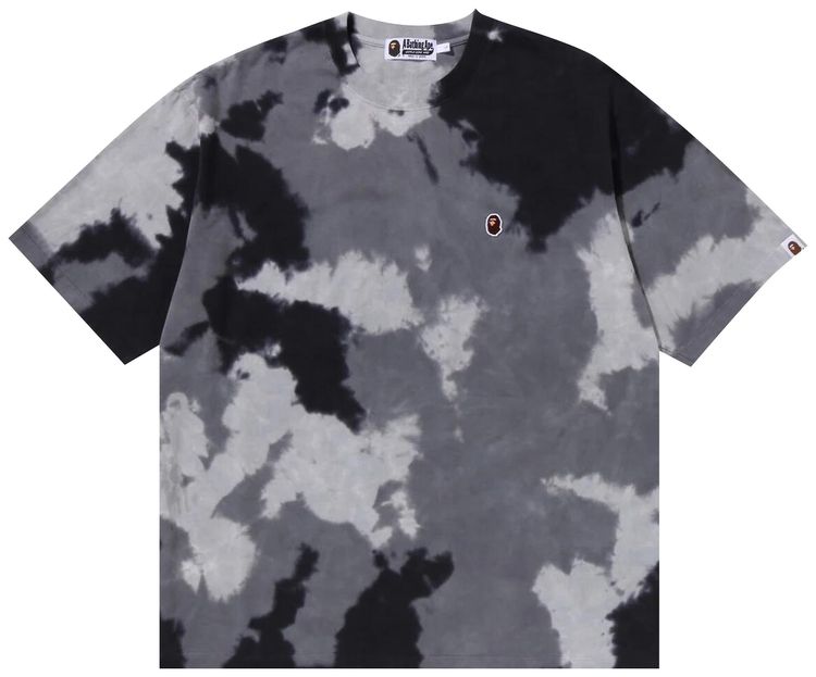 BAPE Chusen One Point Relaxed Fit Tee Black