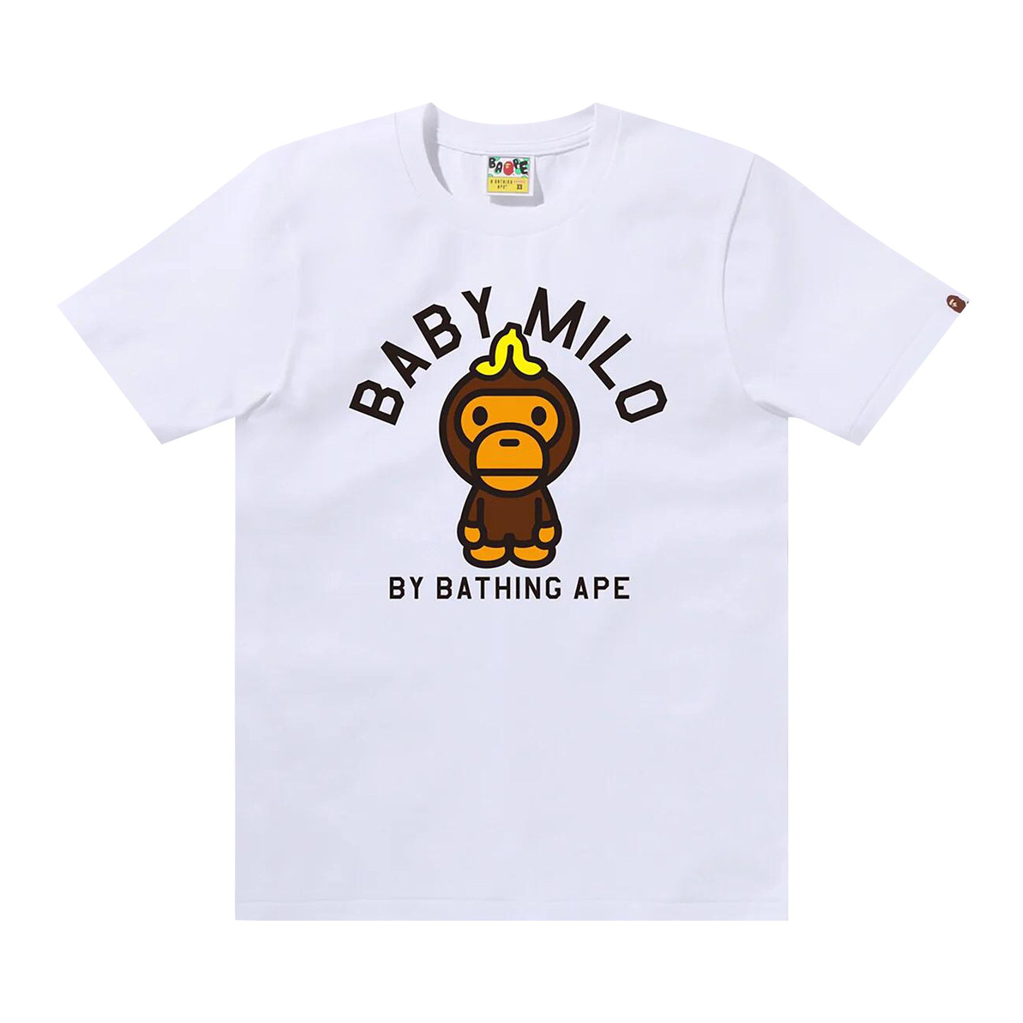 Buy BAPE Banana On Baby Milo Tee 'White' - 2K30 210 019 WHITE | GOAT