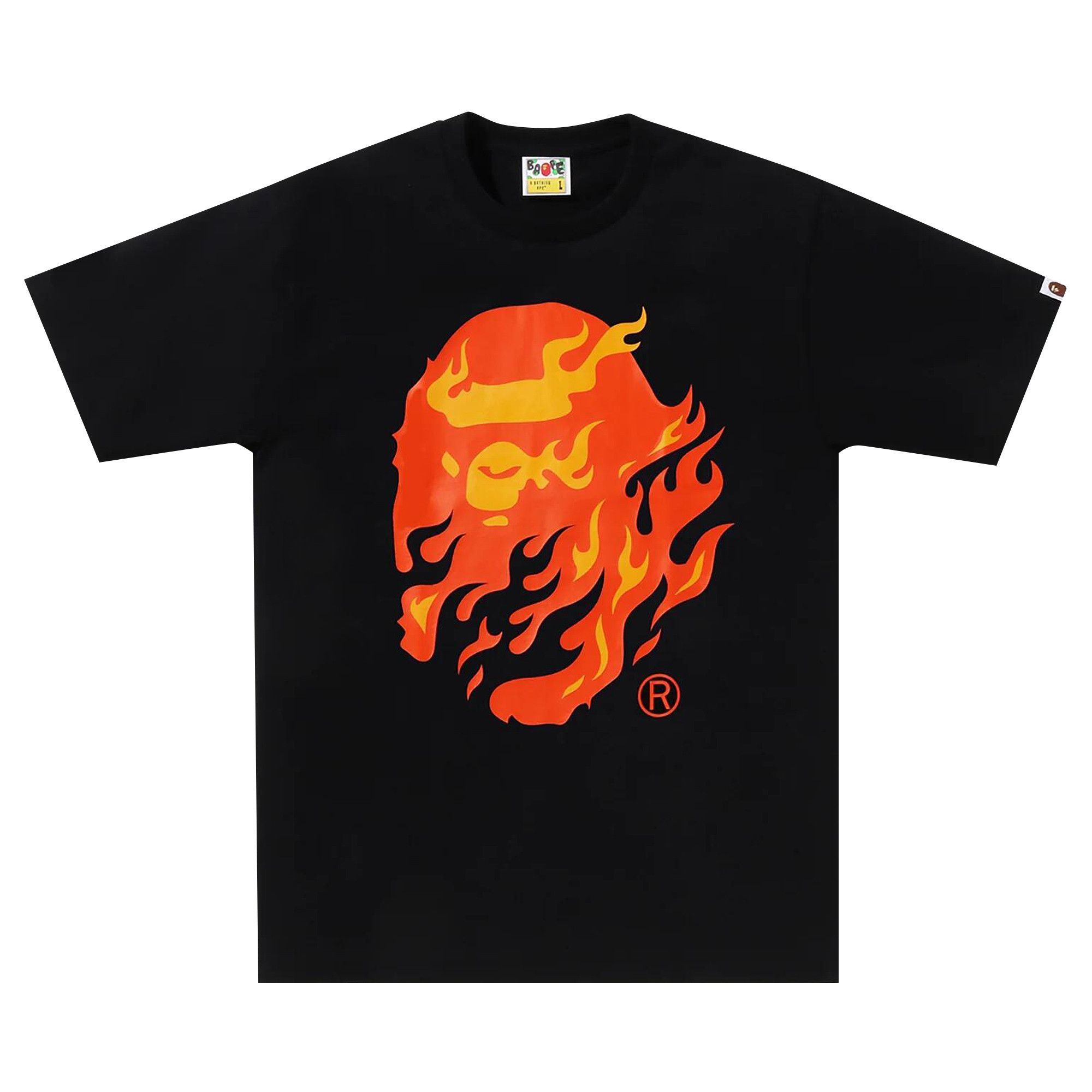 専用BAPE flame fire camo ポロシャツ　ロゴワッペン　赤　L Buy BAPE Color Camo Ape Head One Point Polo 'Red' - 1J80 112