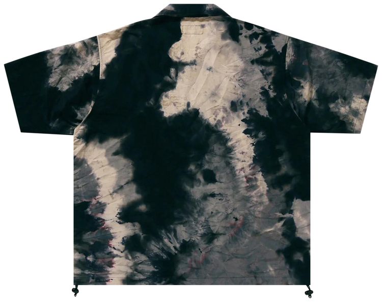 BAPE Chusen One Point Open Collar Shirt Black