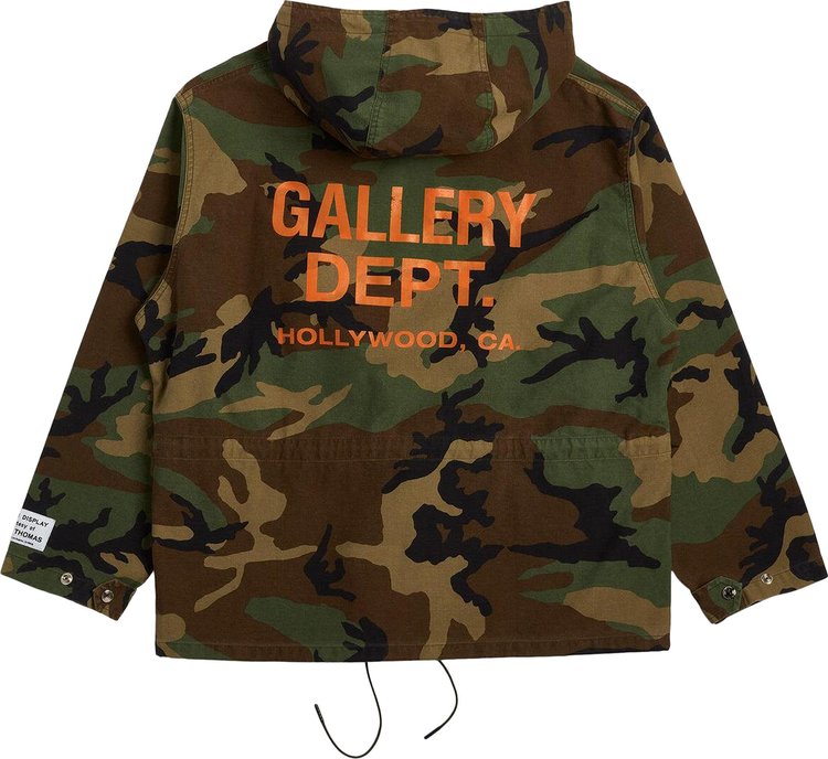 Gallery Dept Riley Anorak Jacket Military Camo