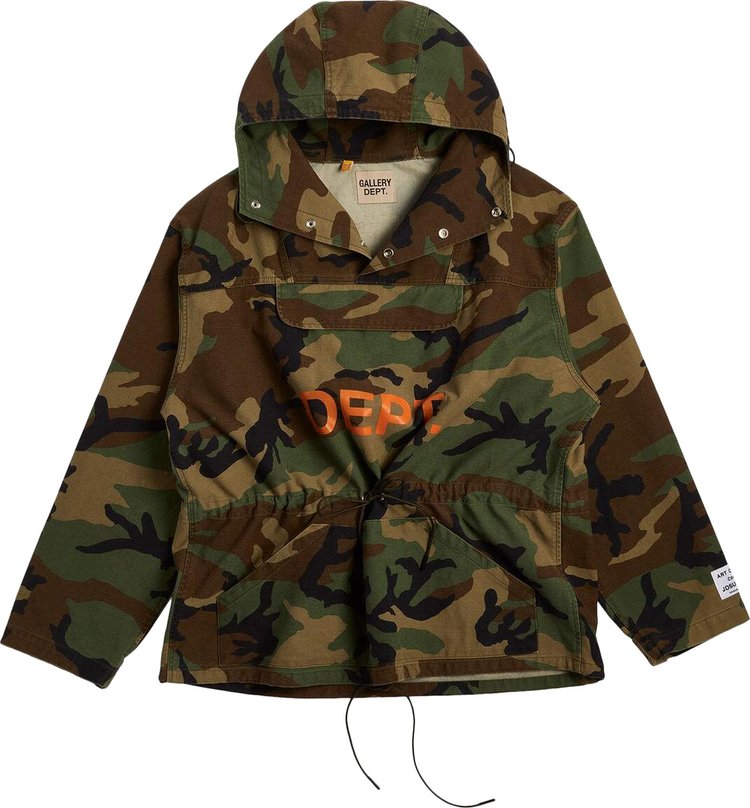 Gallery Dept Riley Anorak Jacket Military Camo