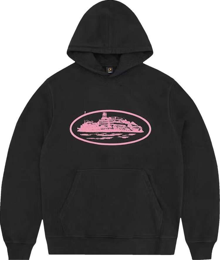 Corteiz Alcatraz V2 Hoodie BlackPink