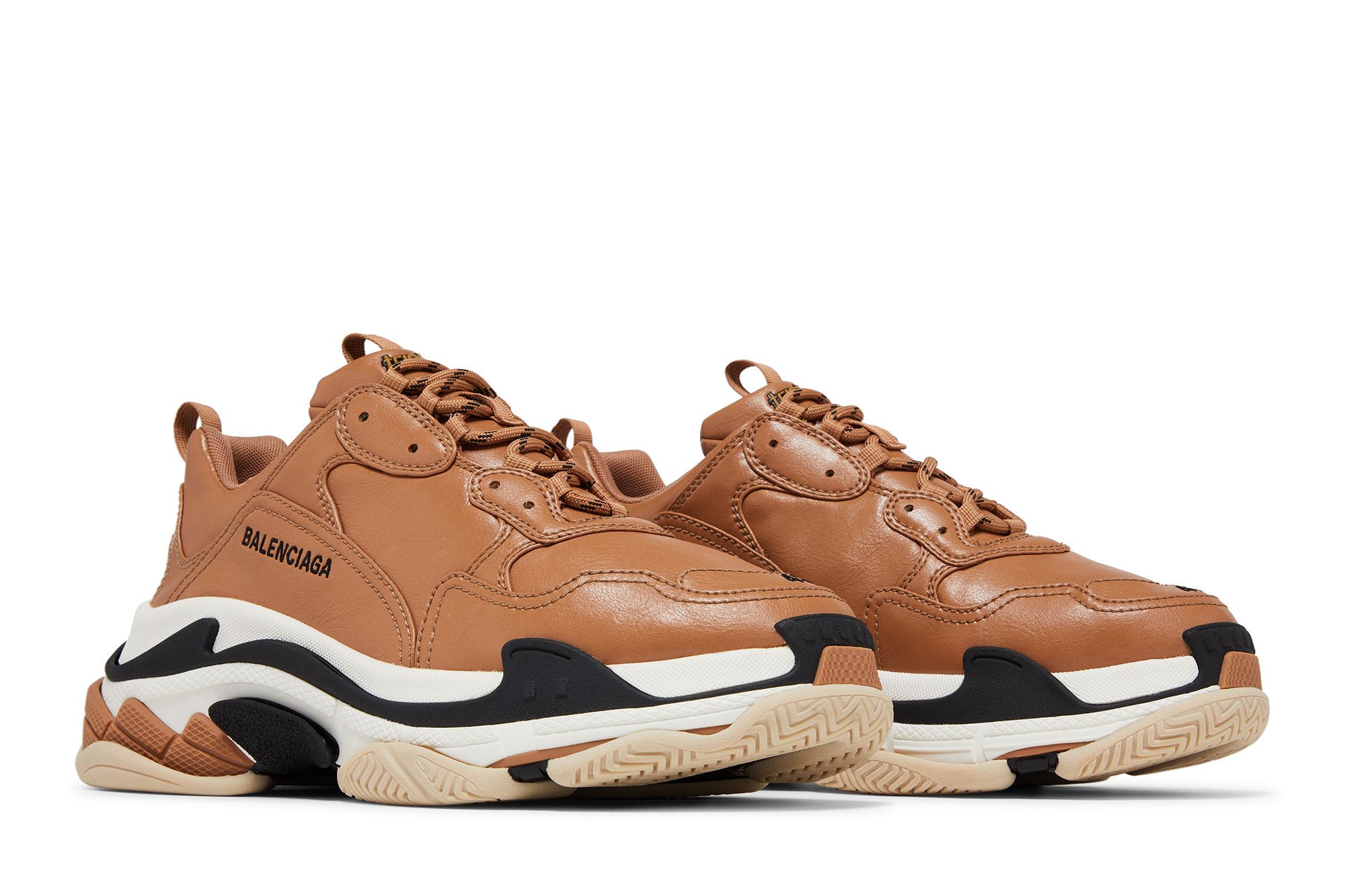 Size 10.0 Balenciaga Triple S Sneaker Nude