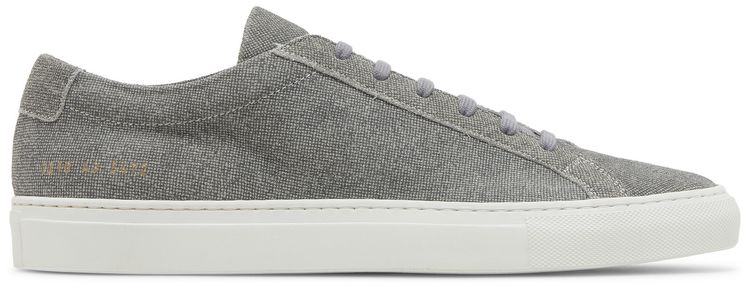 Bshop x Common Projects Achilles Low Patterned Suede   Dark Grey