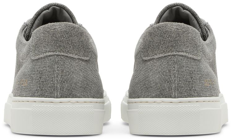 Bshop x Common Projects Achilles Low Patterned Suede   Dark Grey