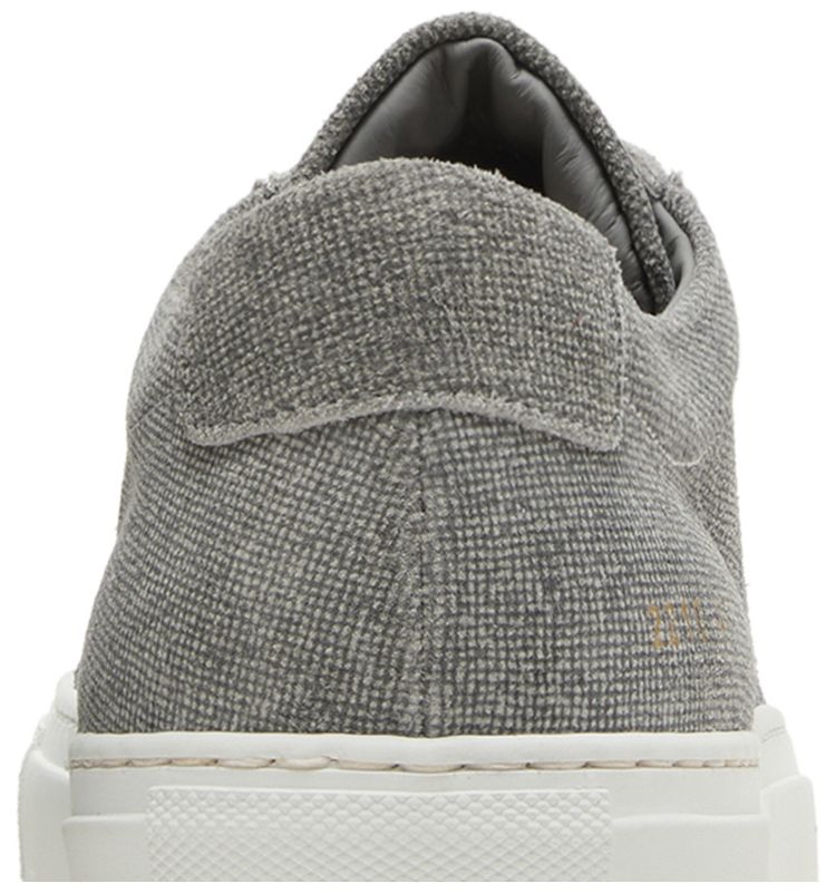 Bshop x Common Projects Achilles Low Patterned Suede   Dark Grey