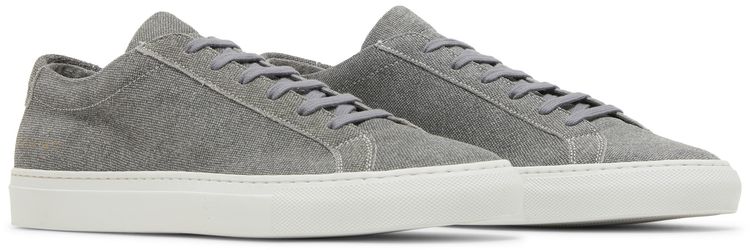 Bshop x Common Projects Achilles Low Patterned Suede   Dark Grey