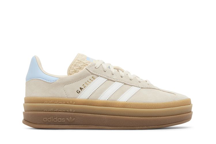 adidas gazelle silver green womens Adidas Womens Gazelle Bold W Clear Pink Crew White Gold Metallic JQ777   Sneaker Junkies