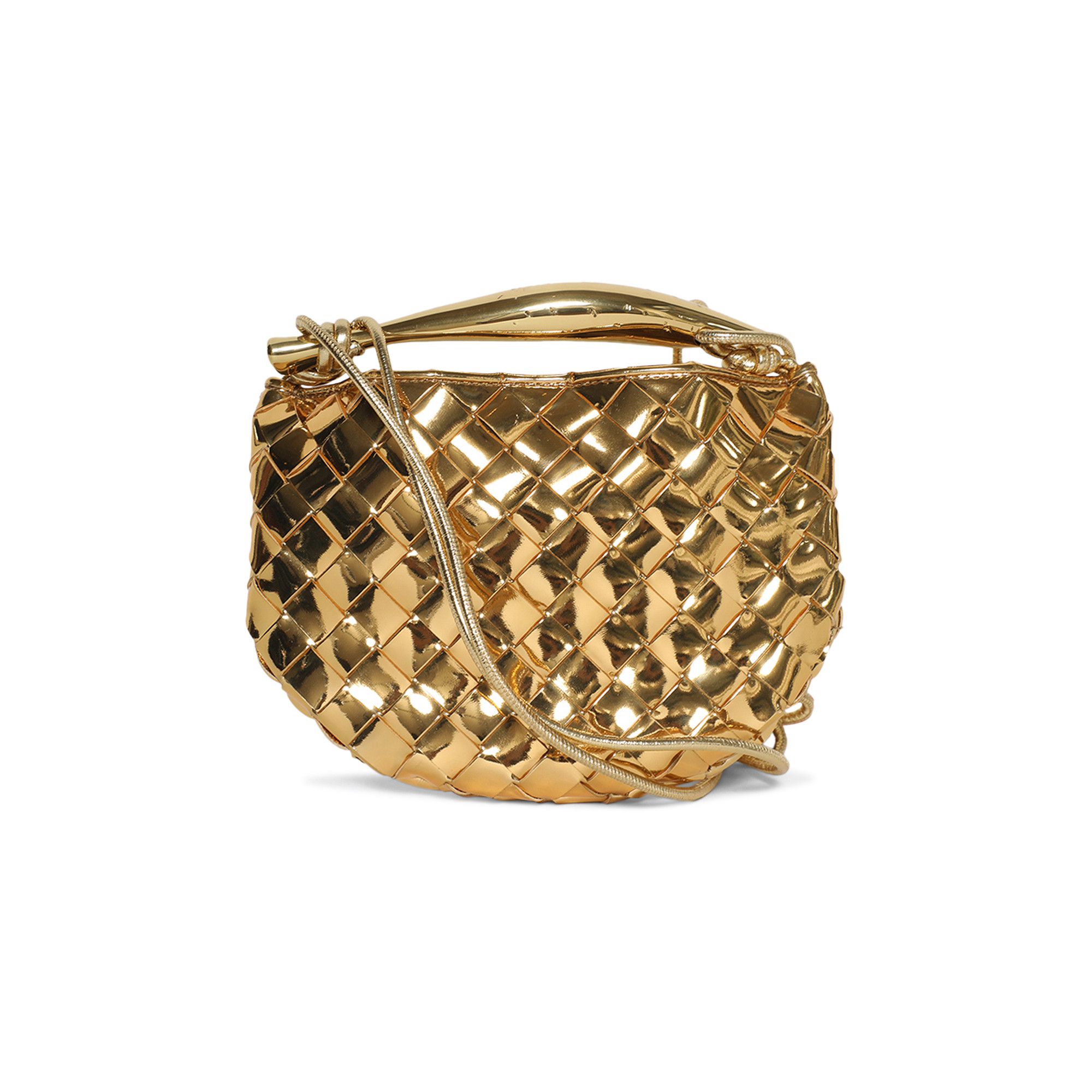 Buy Bottega Veneta Mini Sardine Bag 'Gold/Brass' - 744267