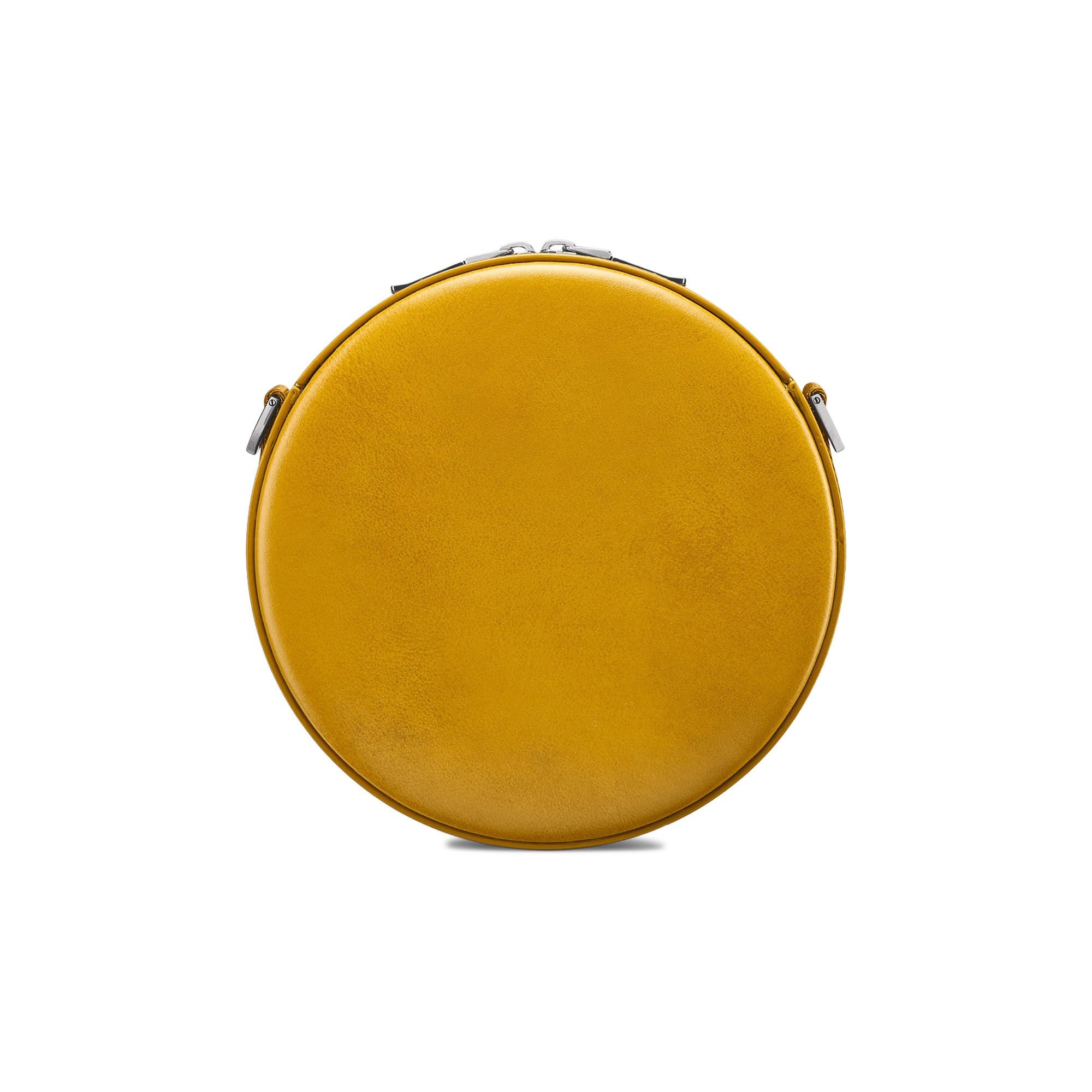 Buy Dior x Stone Island Round Bag 'Yellow' - 1ESPO335WHT H64Q | GOAT
