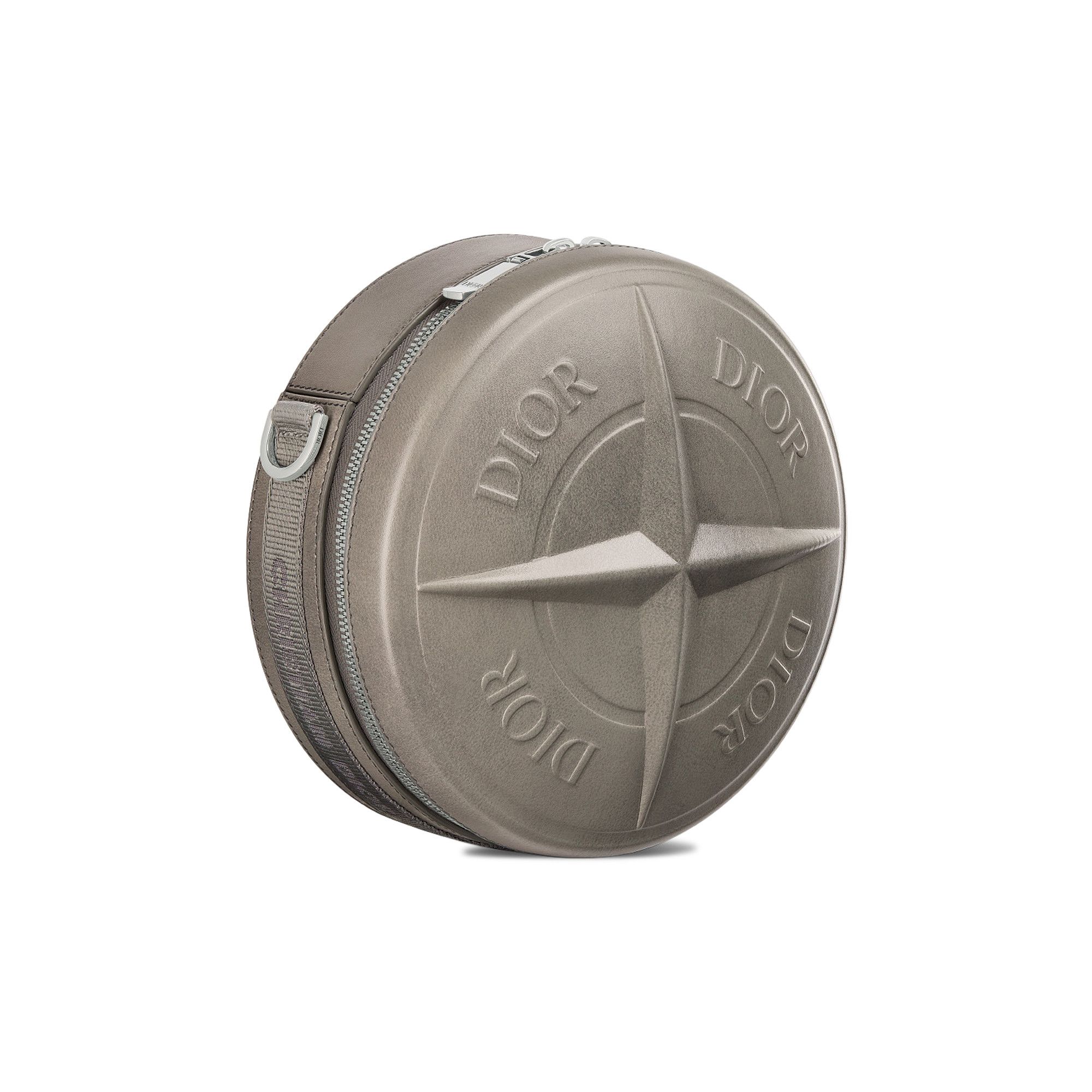 Buy Dior x Stone Island Round Bag 'Grey' - 1ESPO335WHT H168 | GOAT