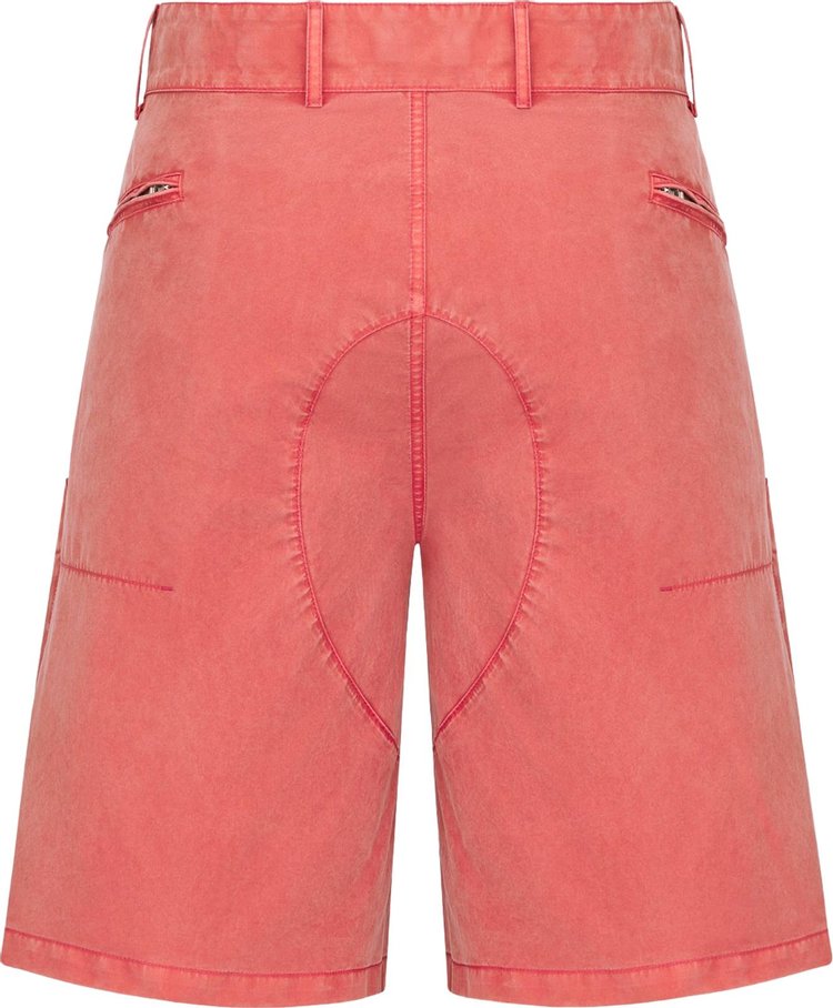 Dior x Stone Island Bermuda Shorts Red