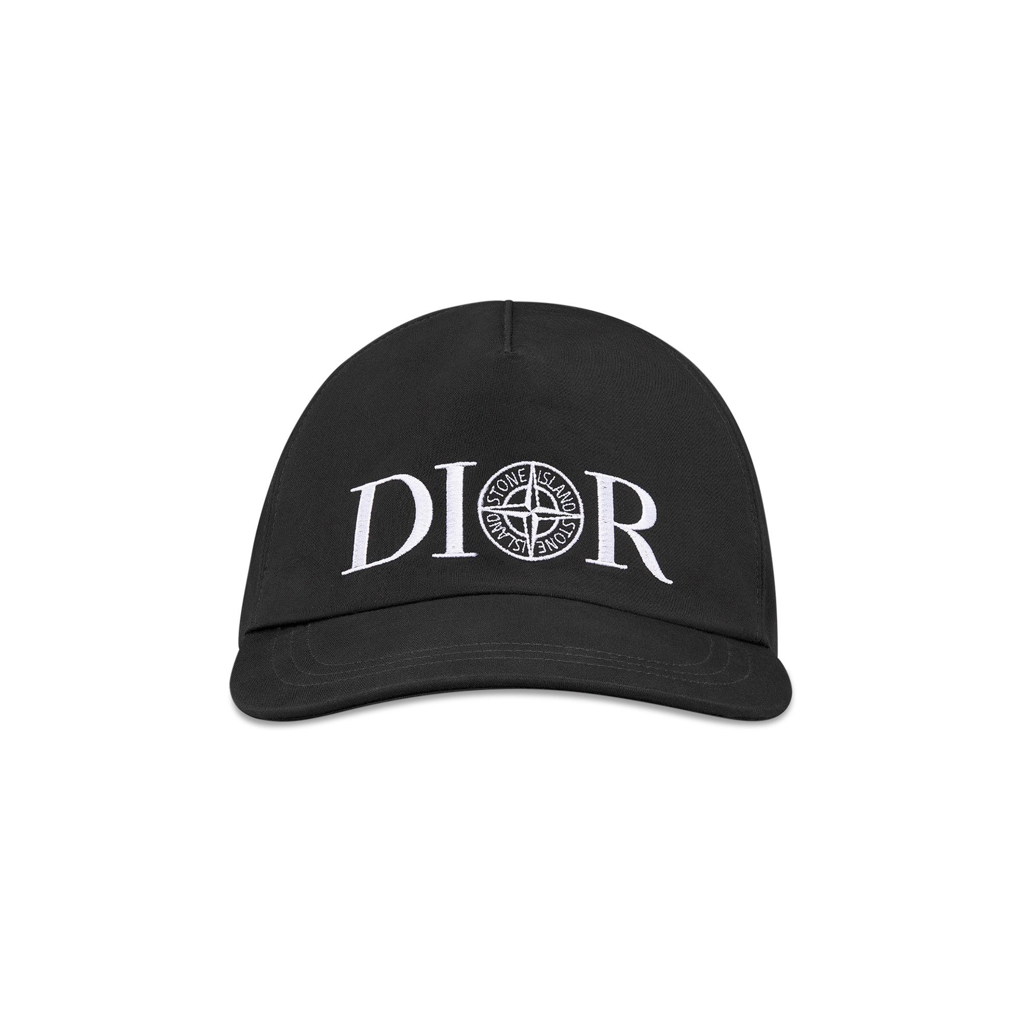 Buy Dior x Stone Island Baseball Cap 'Black' - 483C901G6144
