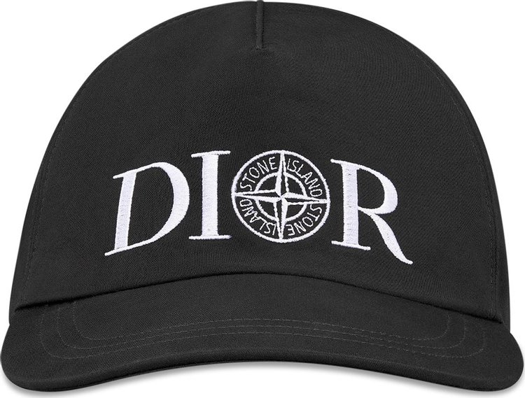 Dior x Stone Island Baseball Cap Black