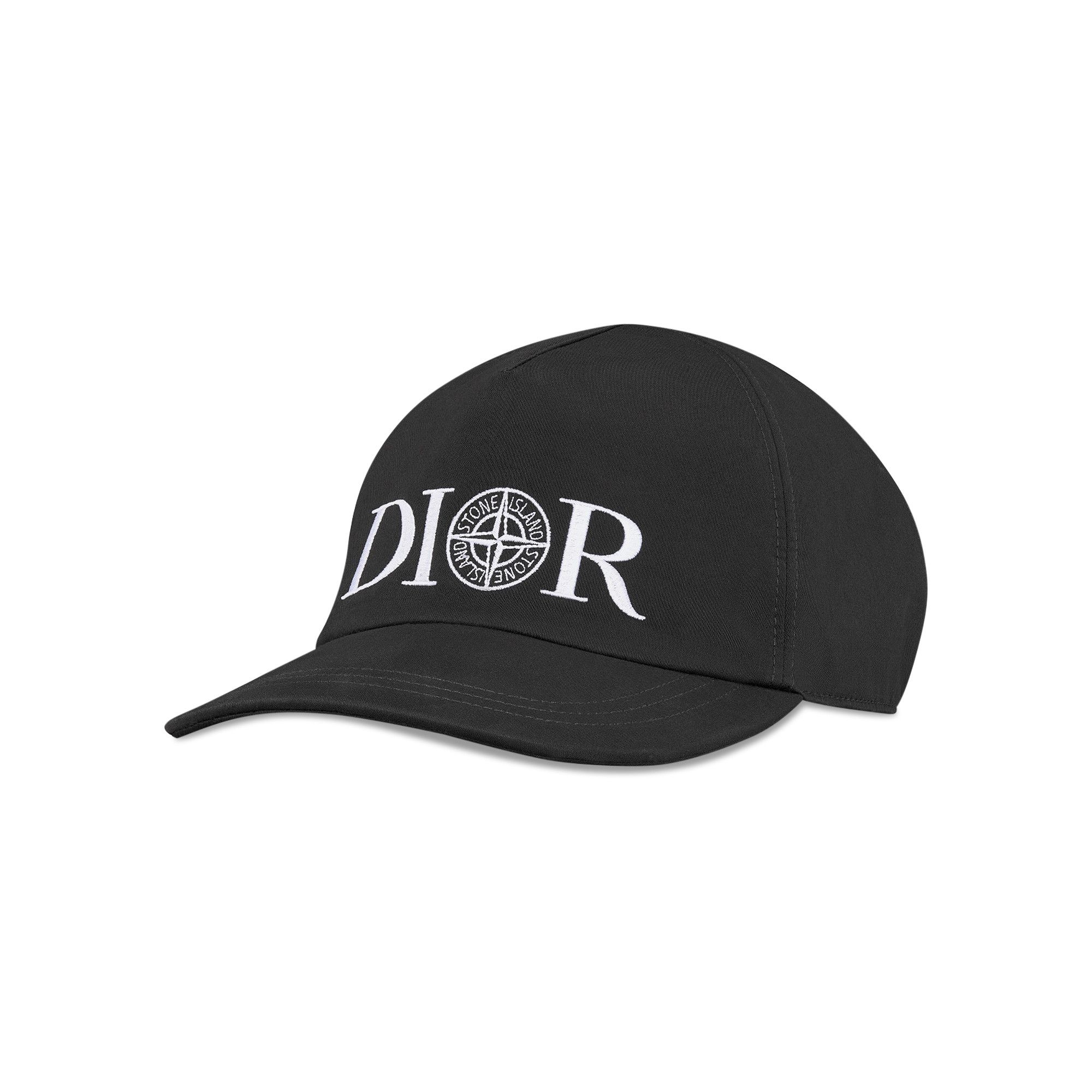 Buy Dior x Stone Island Baseball Cap 'Black' - 483C901G6144